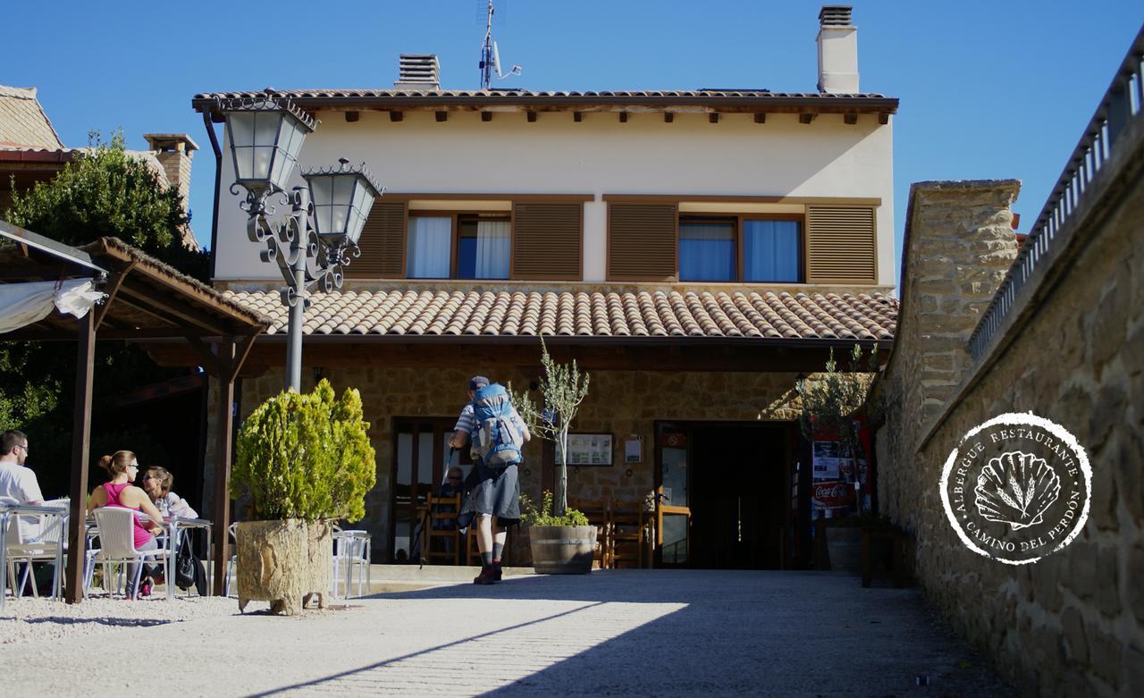 Hostal Camino Del Perdon Uterga Buitenkant foto